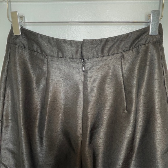 Keepsake the Label Black Wide Leg Cropped Palazzo Pants Back Zip Lined Size S - Picture 4 of 16